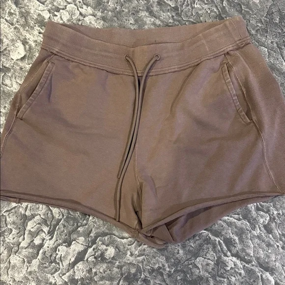 Joylab Brown Sweatshirt and Shorts Set sz med - Picture 2 of 5